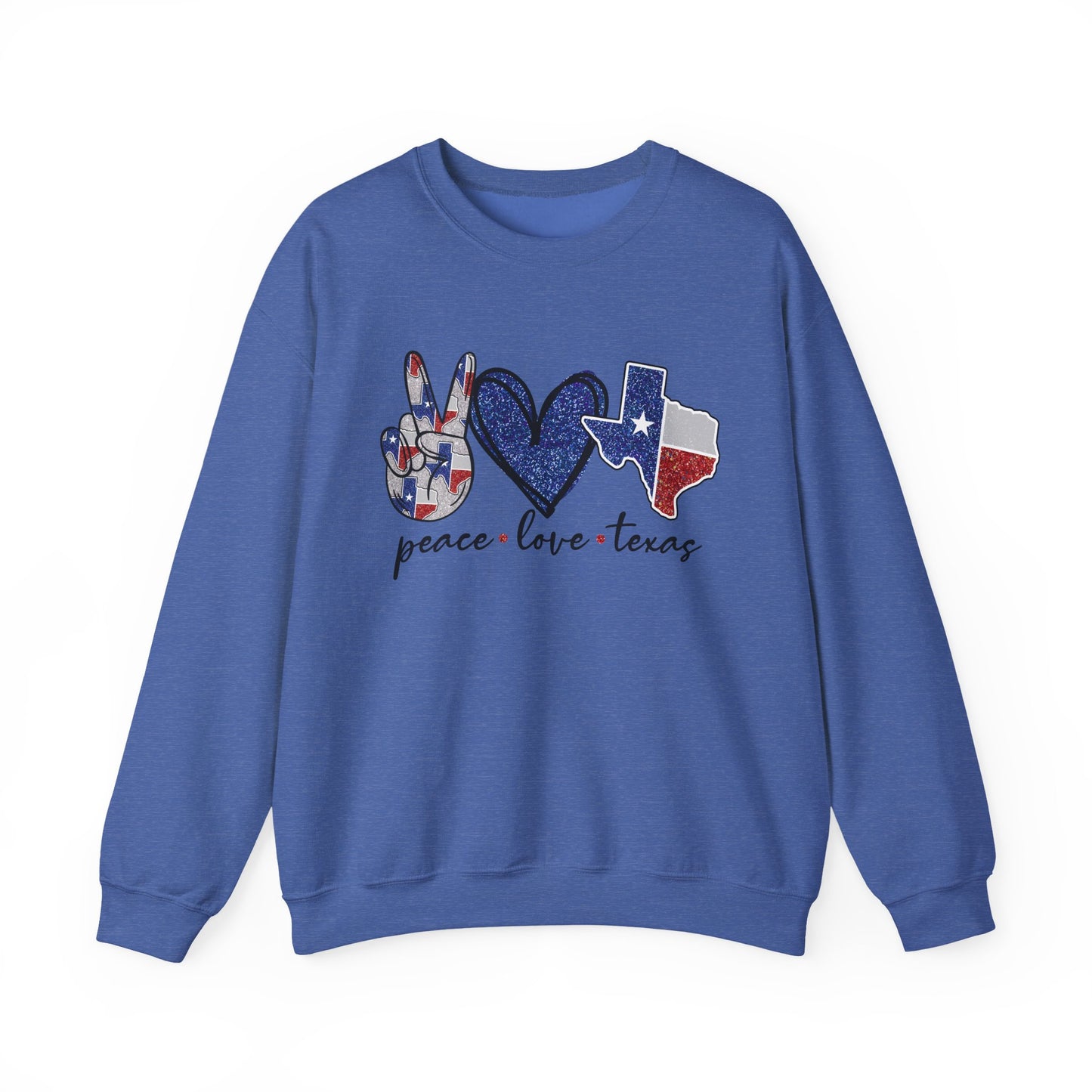 Peace Love Texas Sweatshirt Crewneck