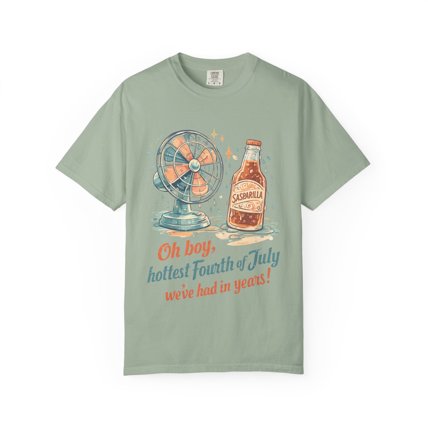 Progress Vintage Tee — "Oh boy, hottest Fourth of July we've had in years!"