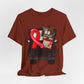Say No to Drugs Red Ribbon Tee — Anti-Drug Awareness