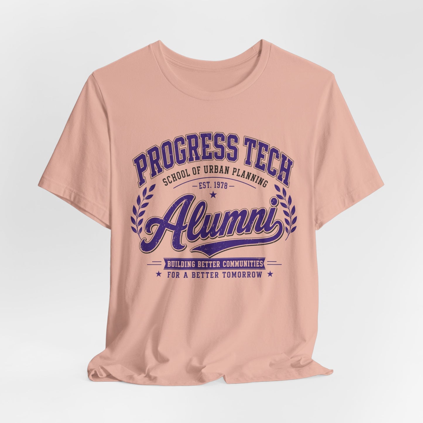 Progress Tech Alumni Tee — School of Urban Planning Vintage College T-Shirt