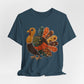 Patchwork Turkey - Thanksgiving Graphic Tee