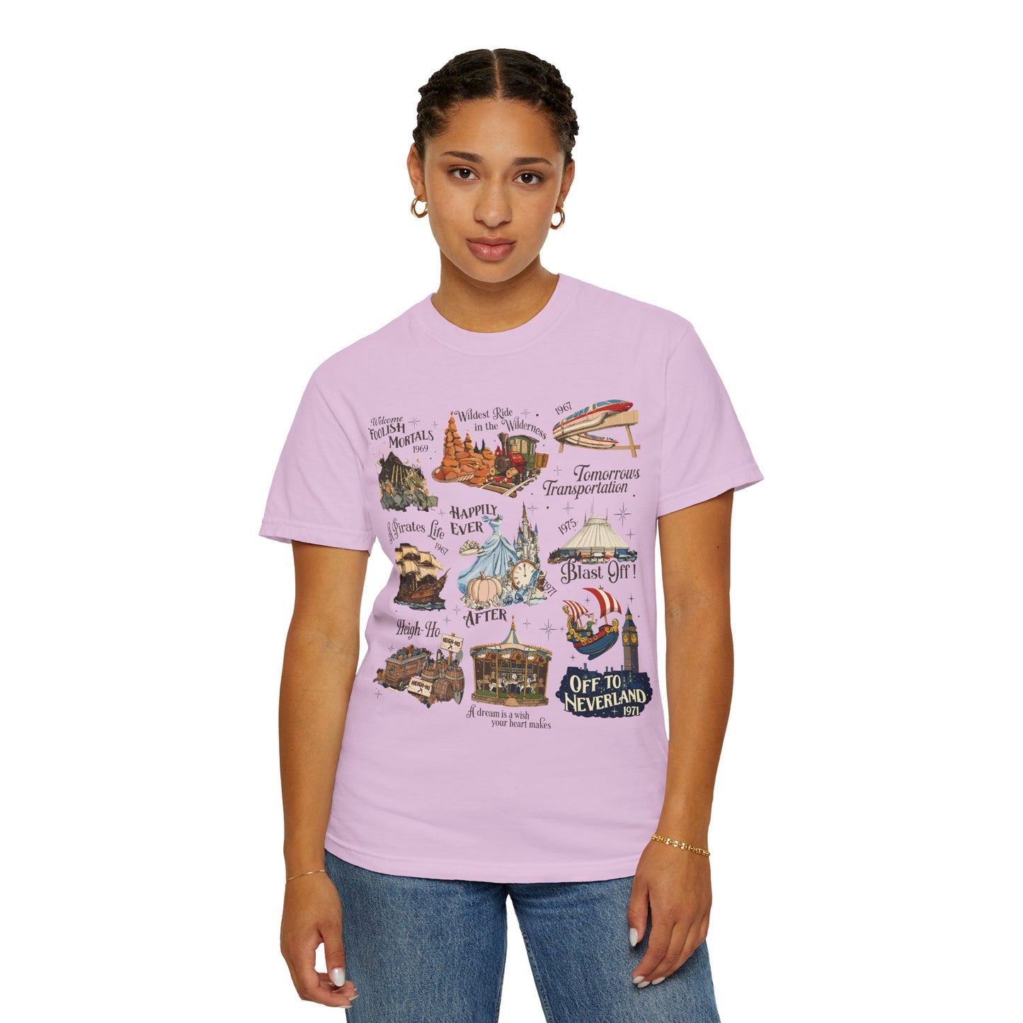 Theme Park Rides T-Shirt — Vintage Attraction Tee