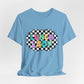 Lunch Lady T-Shirt — Retro Checkerboard Graphic Tee for School Staff & Cafeteria Heroes