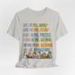 Teacher Like.... Colorful Famous Mentor Character Tee