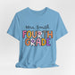 Personalized Fourth Grade Teacher T-Shirt