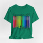 Rainbow Flair Pen School Staff Tee - Speech With Flair