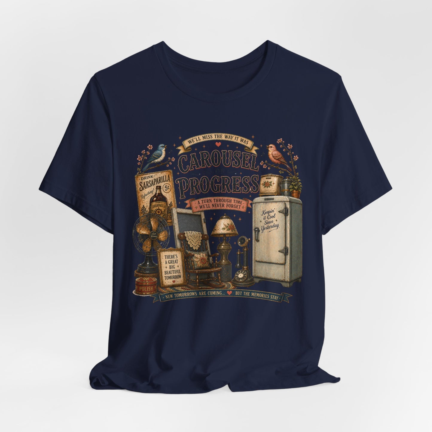 Carousel of Progress Farewell Vintage Graphic Tee