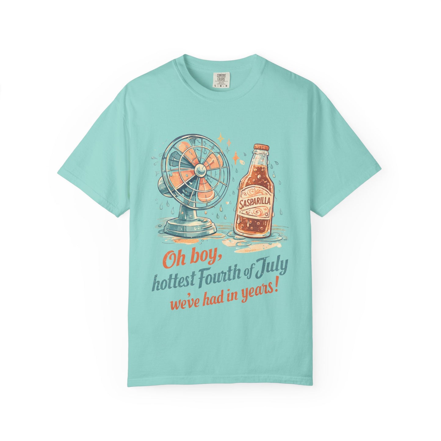 Progress Vintage Tee — "Oh boy, hottest Fourth of July we've had in years!"