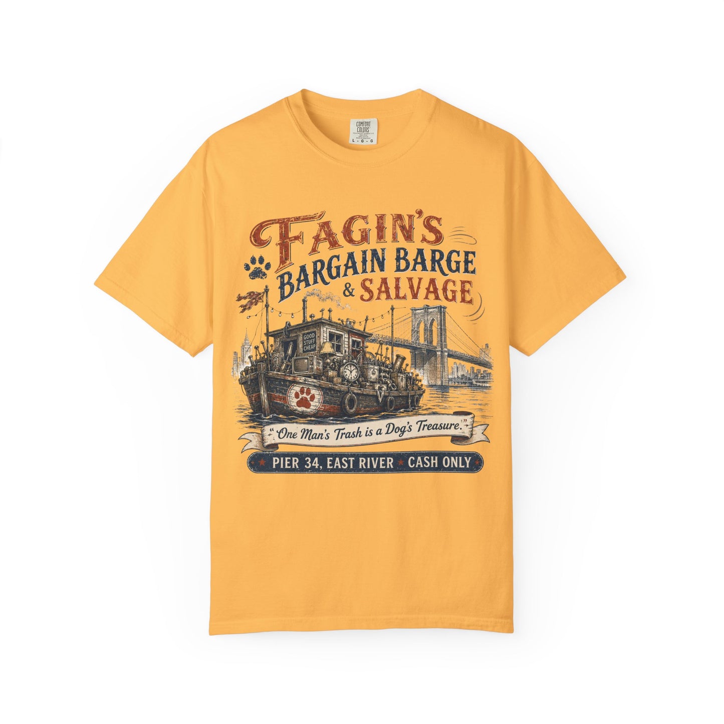 Fagin's Bargain Barge & Salvage Graphic T-Shirt