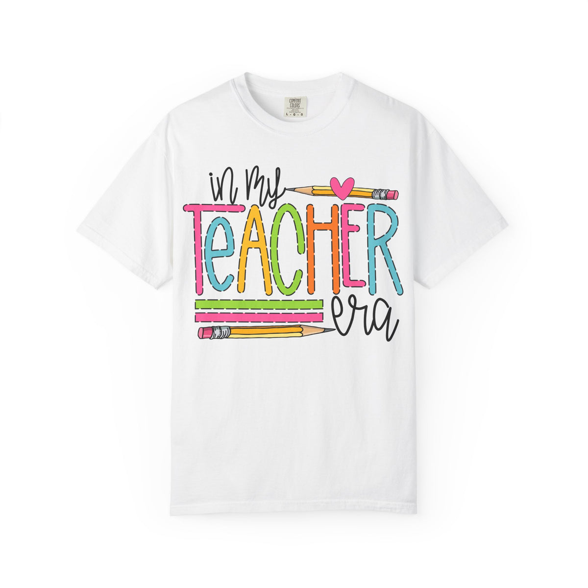 Teacher Era T-Shirt, Unisex Teacher Shirt, Back to School Gift, Educator Apparel, Fun Classroom Shirt, Cute Teacher Gift