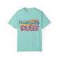 Kindergarten Rules T-Shirt, Fun Preschool Shirt, Unisex Garment-Dyed Tee, Back to School Top, Teacher Gift