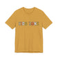 Kids Zone Daycare T-Shirt — Superhero Lettering