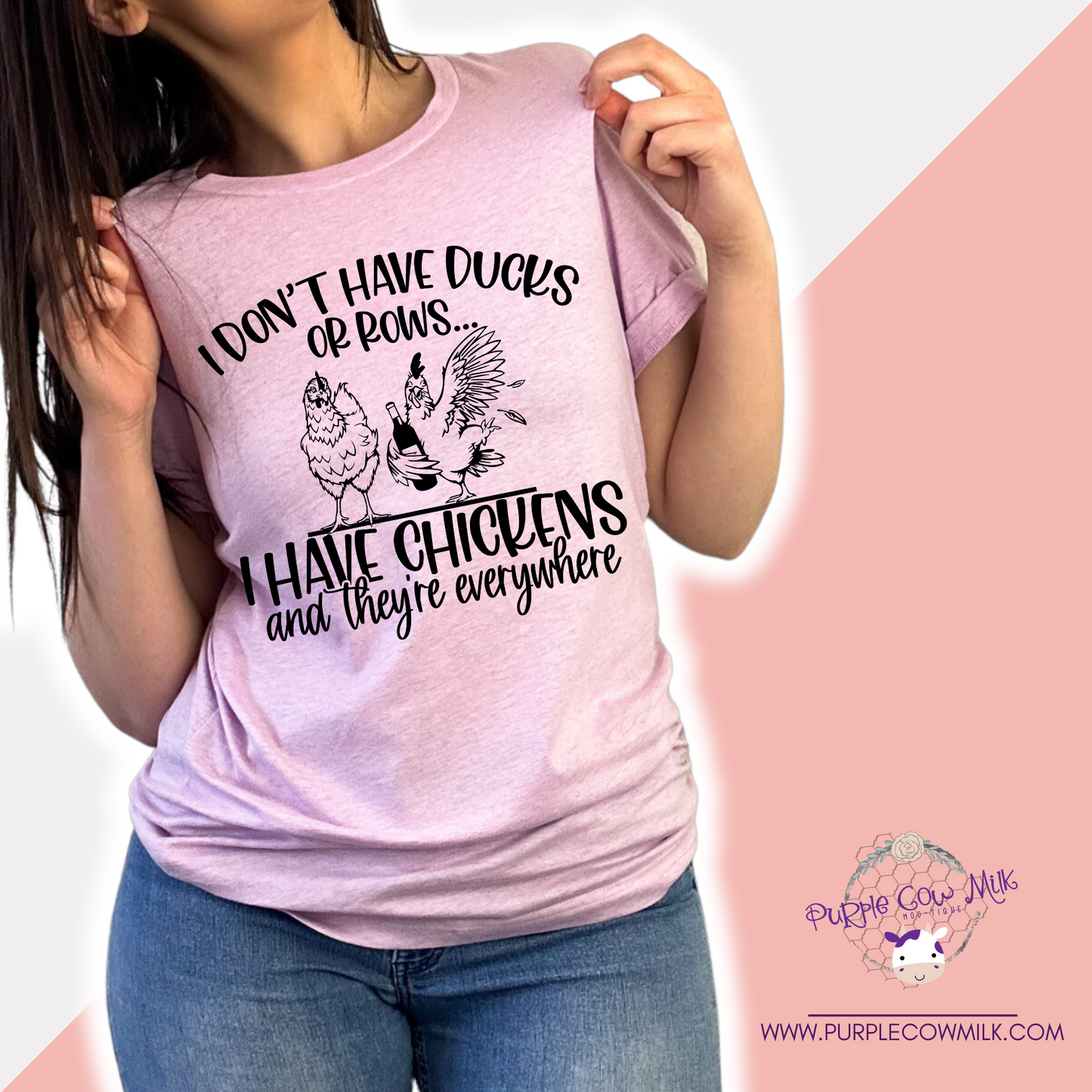 Chickens Everywhere Tee