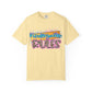 Kindergarten Rules T-Shirt, Fun Preschool Shirt, Unisex Garment-Dyed Tee, Back to School Top, Teacher Gift