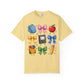 Back-to-School Cute School Supplies Doodles Graphic Tee