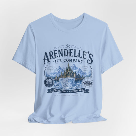 Arendelle's Ice Company T-Shirt — Vintage Mountain Graphic Tee