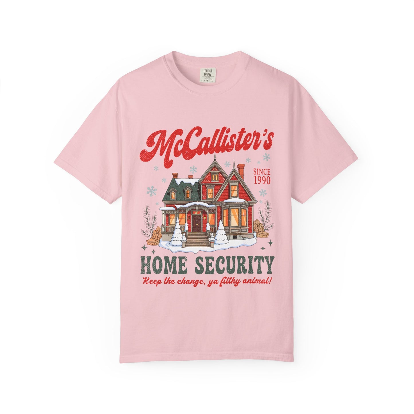 McCallister's Home Security T-Shirt — Christmas Vacation Movie Cozy Tee