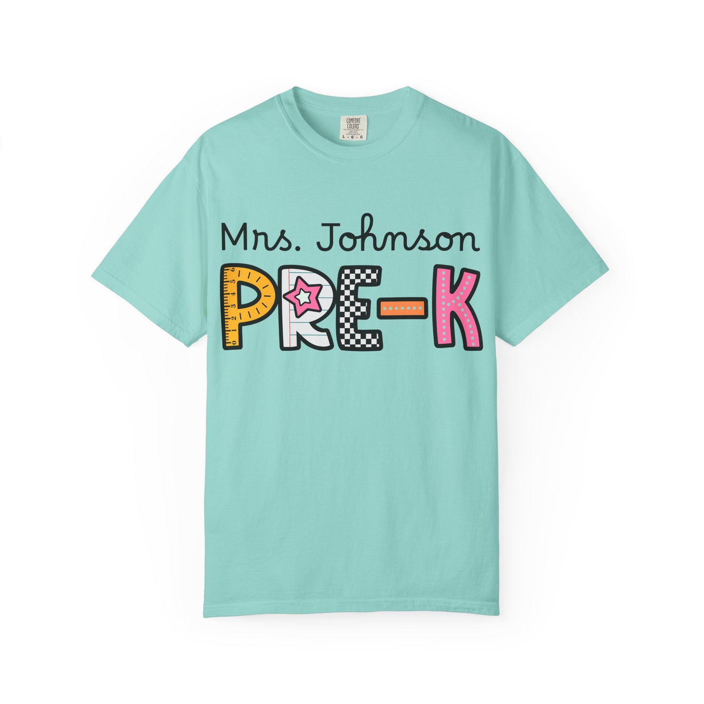 Personalized Pre-K Teacher T-Shirt