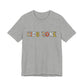Kids Zone Daycare T-Shirt — Superhero Lettering