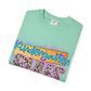 Kindergarten Rules T-Shirt, Fun Preschool Shirt, Unisex Garment-Dyed Tee, Back to School Top, Teacher Gift