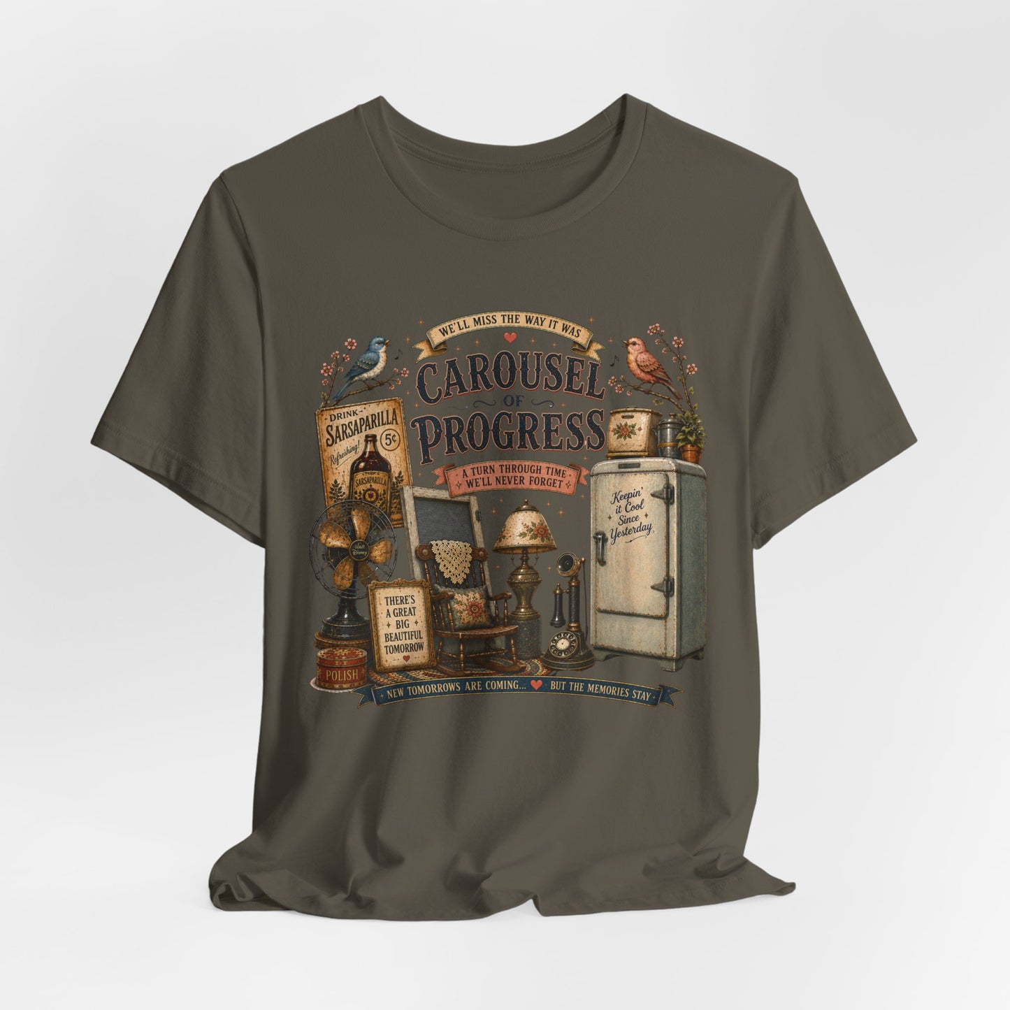 Carousel of Progress Farewell Vintage Graphic Tee