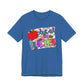 Colorful Faux Glitter Tee - PE Teacher