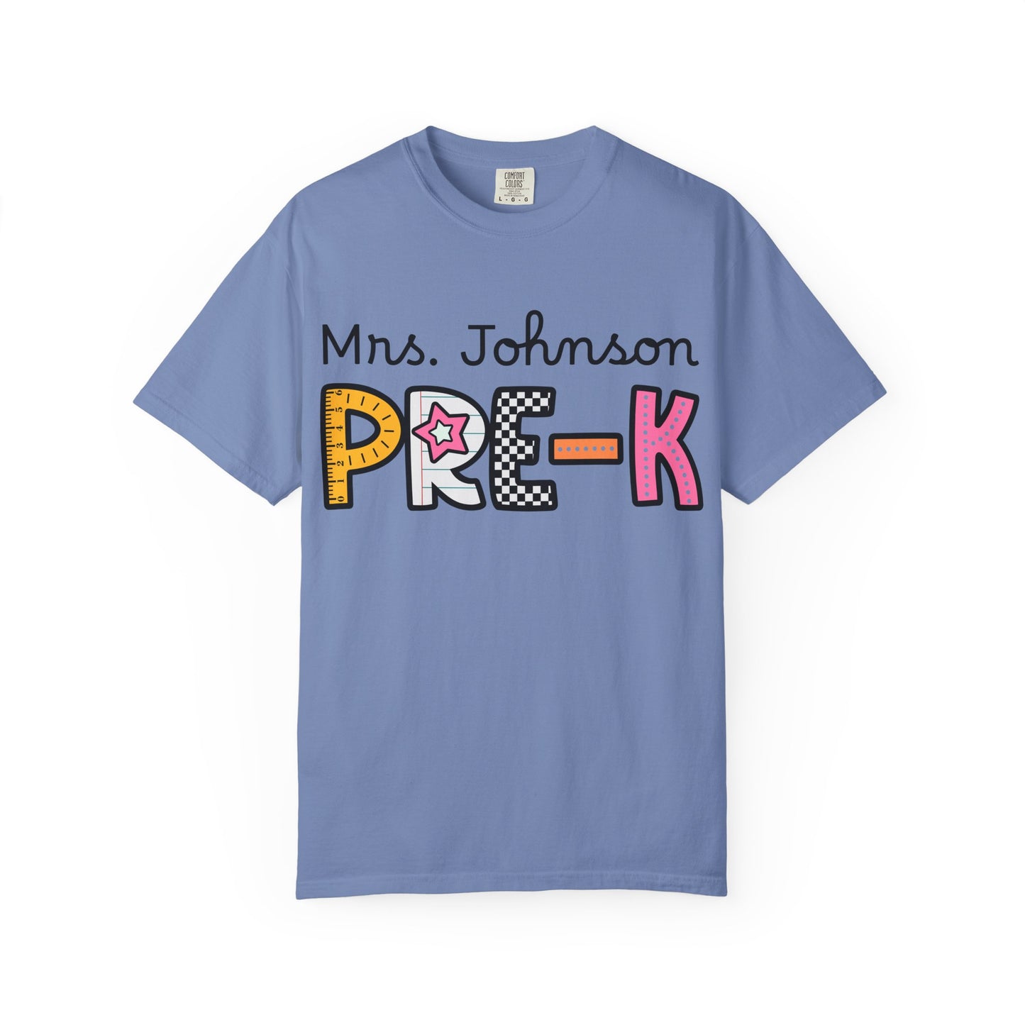 Personalized Pre-K Teacher T-Shirt