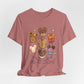 Snack Character T-Shirt — “Just Here for the Snacks” Graphic Tee