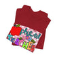 Colorful Faux Glitter Tee - PE Teacher