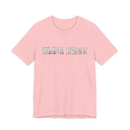 Kids Zone Daycare Easter T-Shirt — Easter Stripes