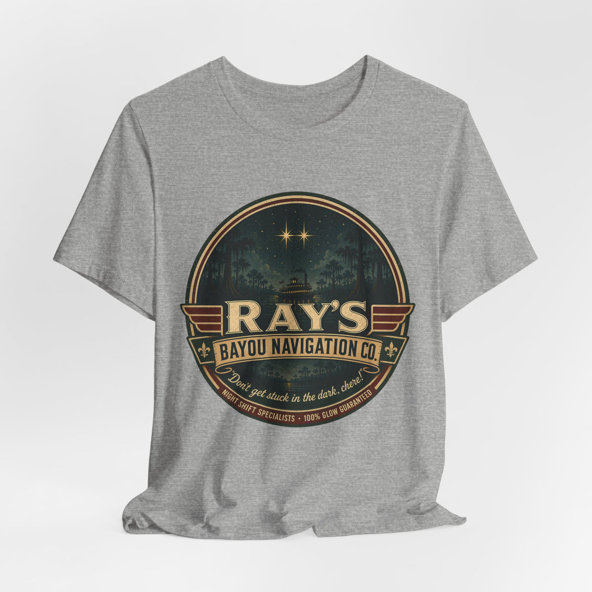 Ray’s Bayou Navigation Co. T-Shirt — Vintage Adventure Bayou Tee