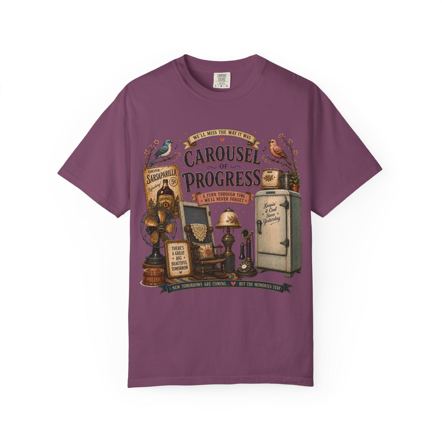 Carousel of Progress Vintage Graphic T-Shirt