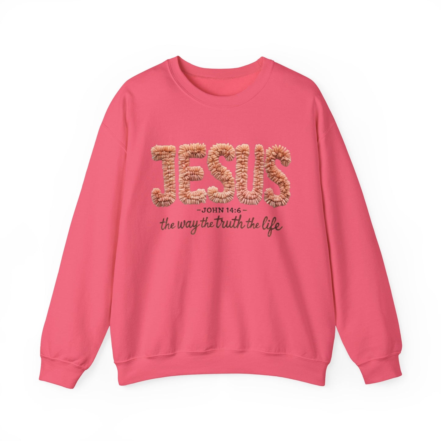 Jesus "the way the truth the life" John 14:6 Christmas Sweatshirt Crewneck