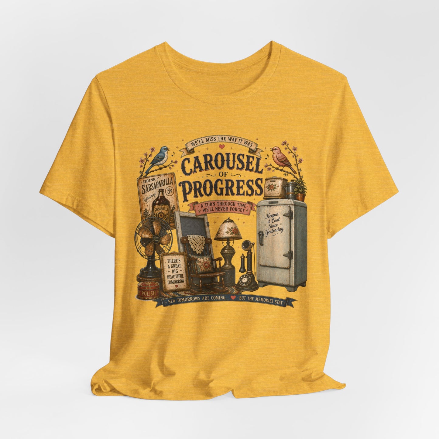 Carousel of Progress Farewell Vintage Graphic Tee