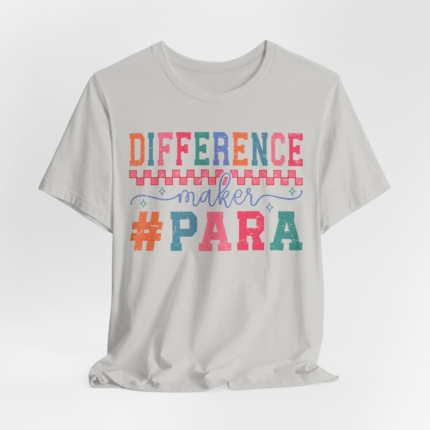 Difference Maker Para Educator T-Shirt