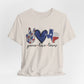Peace Love Texas State Pride Graphic Tee