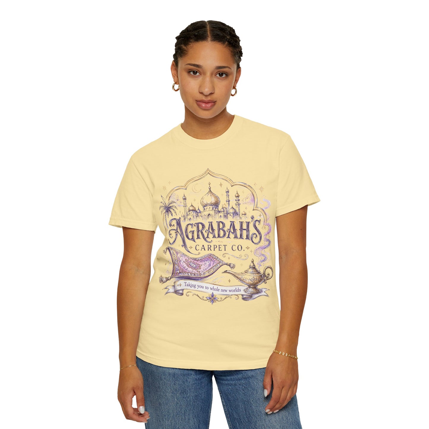 Agrabah's Carpet Co. T-Shirt — Vintage Magic Carpet Graphic Tee