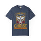 Welding Christian T-Shirt — "I Can Weld All Things Through Christ" Faith Mechanic Tee