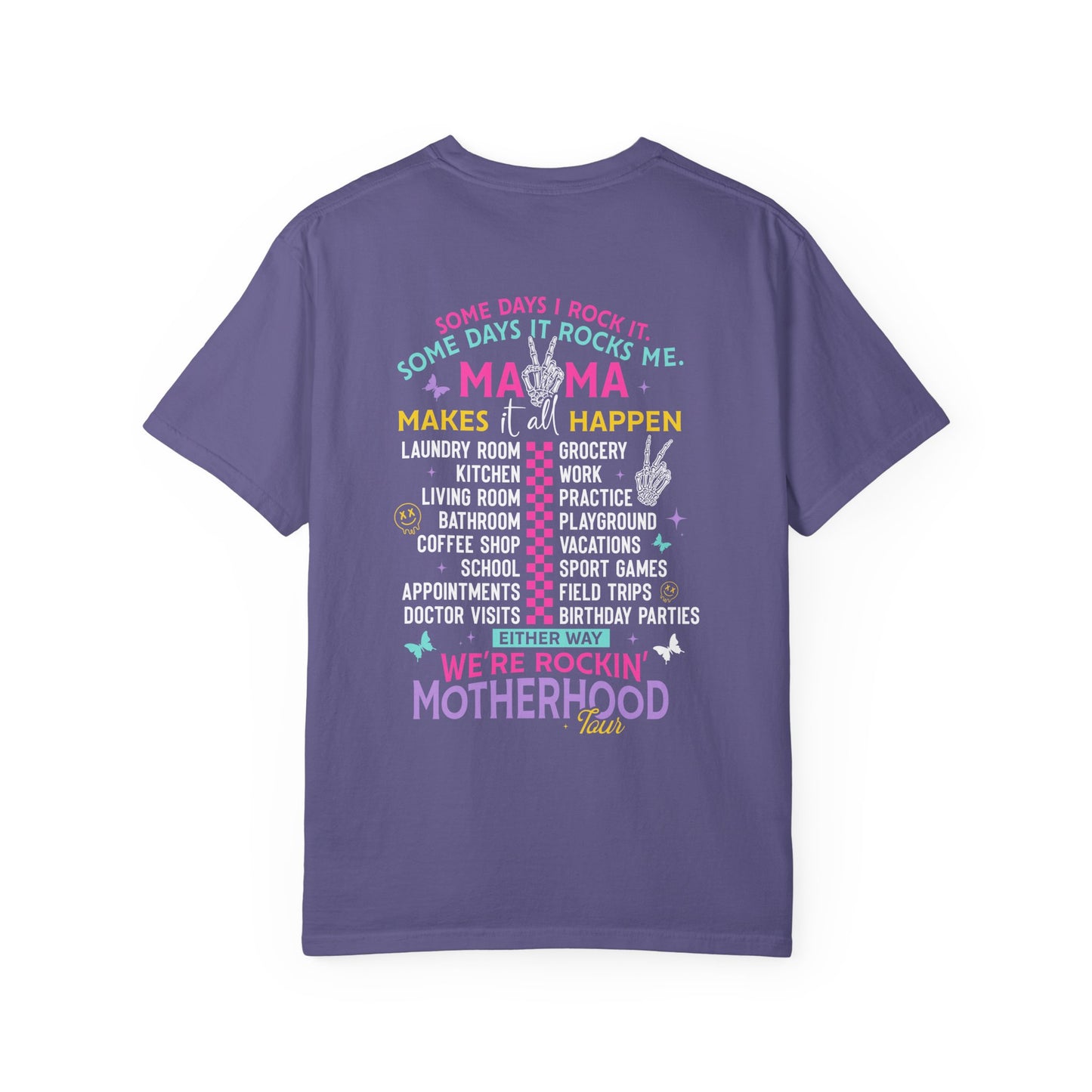 Mama Makes It Happen T-Shirt — Funny Graphic Tee Celebrating Motherhood