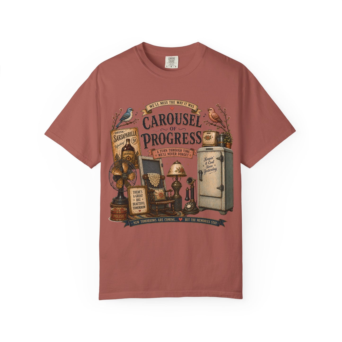 Carousel of Progress Vintage Graphic T-Shirt