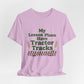 My Lesson Plans Have Tractor Tracks Ag Teacher Graphic Tee