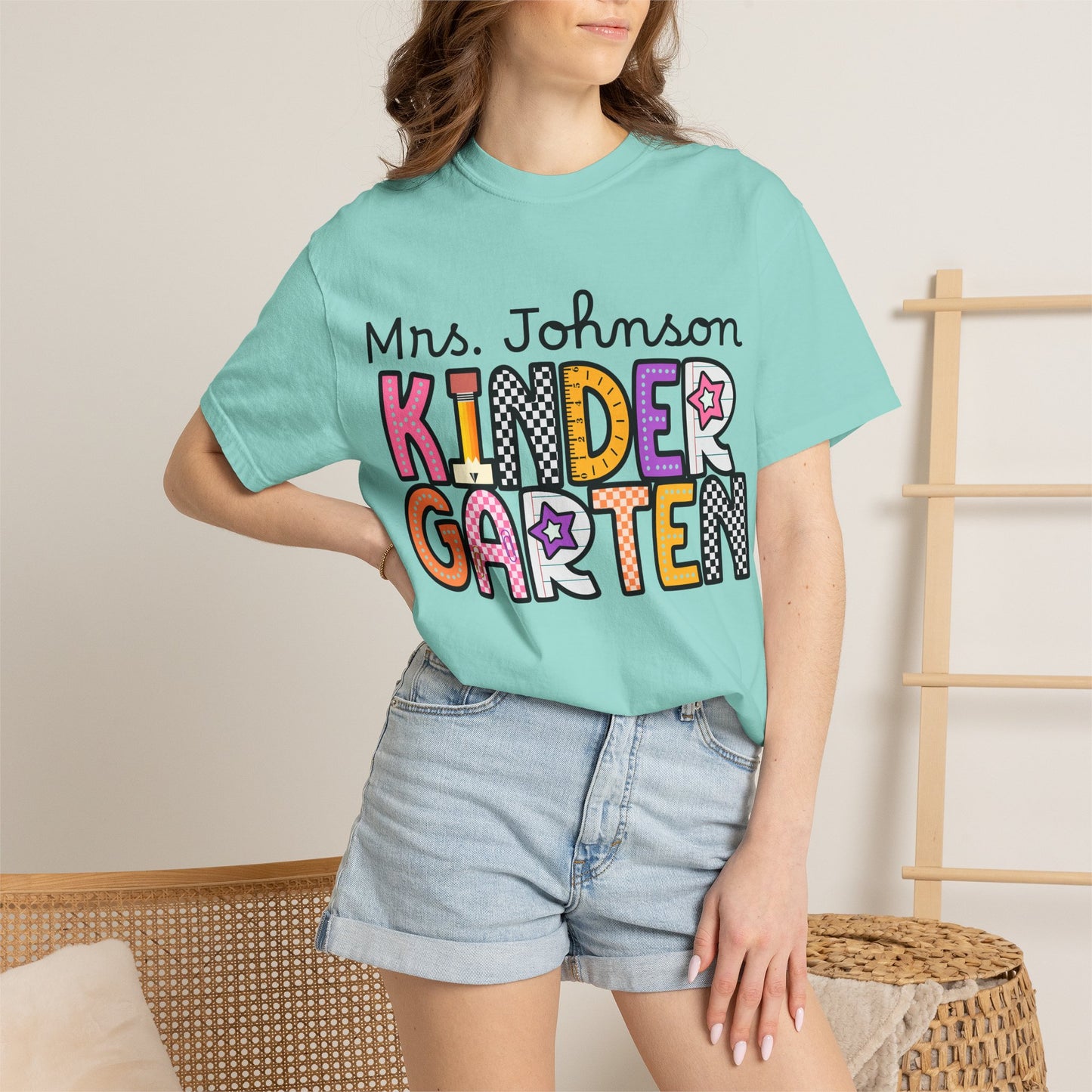 Personalized Kindergarten Teacher T-Shirt