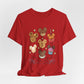 Snack Character T-Shirt — “Just Here for the Snacks” Graphic Tee