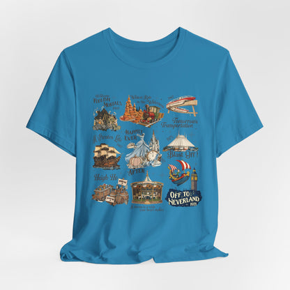 Theme Park Rides T-Shirt — Vintage Attraction Tee