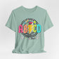 Retro ABCD Rock Tour Teacher Tee