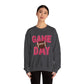 Game Day Football Yarn Crewneck Sweatshirt