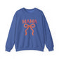 Faux Yarn Mama Ribbon Crewneck Sweatshirt