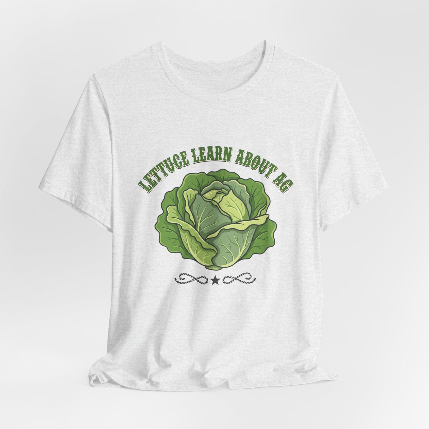 Lettuce Learn About AG Teacher Graphic Tee