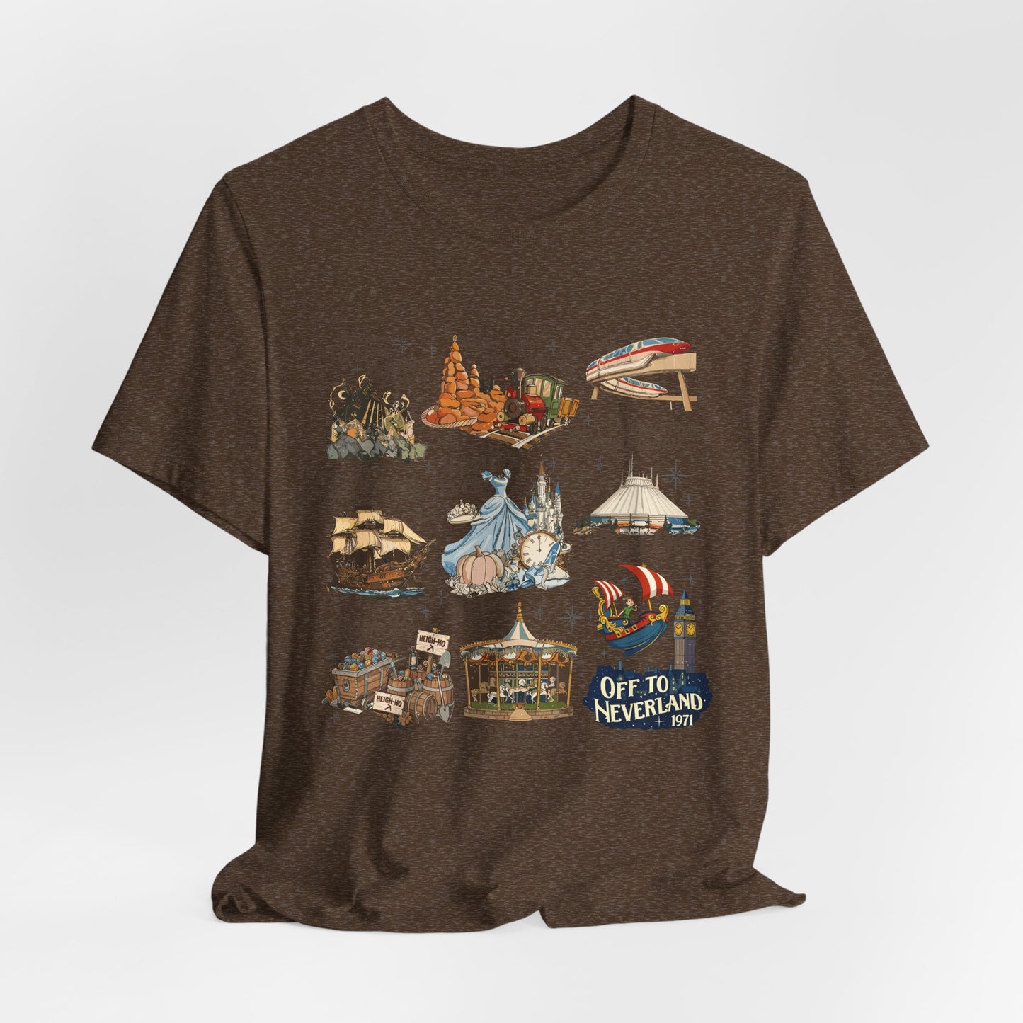 Theme Park Rides T-Shirt — Vintage Attraction Tee