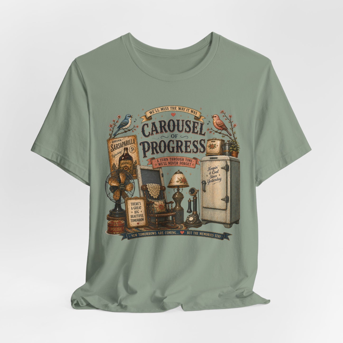 Carousel of Progress Farewell Vintage Graphic Tee